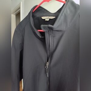 Port Authority Jacket Womens 2X  Shell Full Zip  Polyester Pockets 23" Ptp X 27